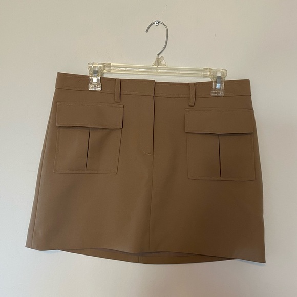 Theory Dresses & Skirts - Theory Tan Mini Skirt